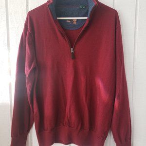 Orvis 3/4 zip Sweater - Size Large